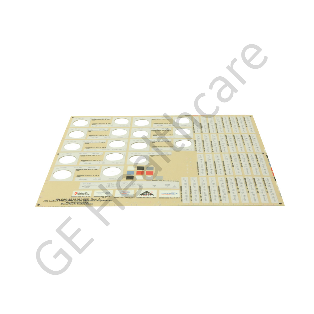 Side Label Kit for DASH 3000/4000/5000 Side Label Kit for DASH 3000/4000/5000