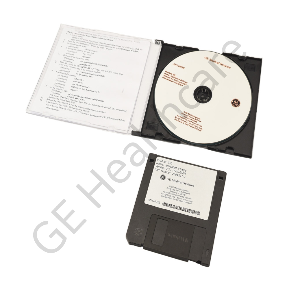 Mammography-IDC 4.2.6 DS Software Backup Kit Mammography-IDC 4.2.6 DS Software Backup Kit
